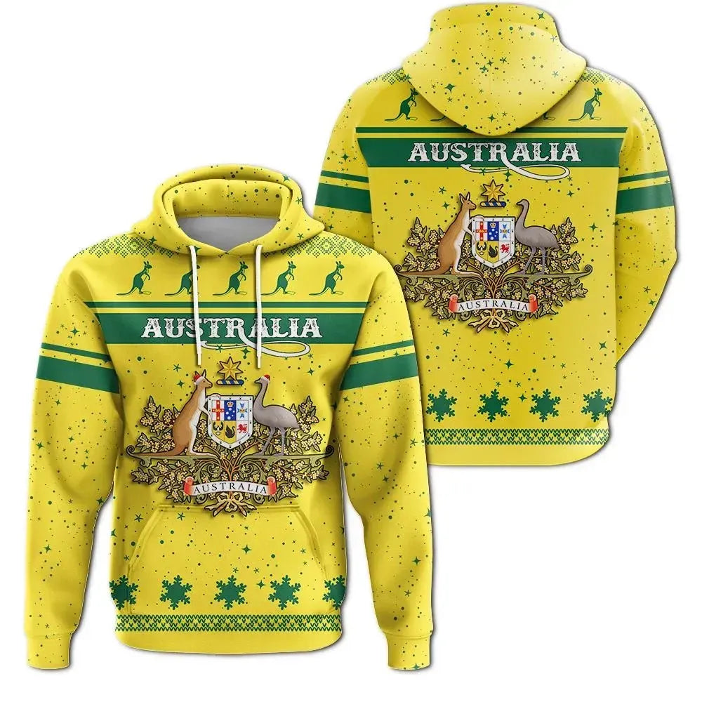 Christmas Australia 1 Coat Of Arms Hoodie