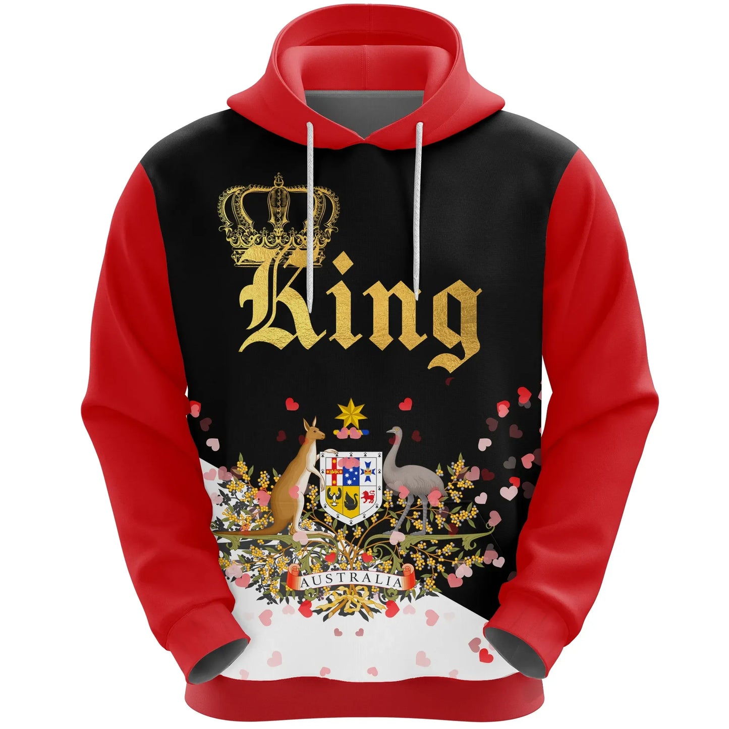 Australia King Valentine Hoodie