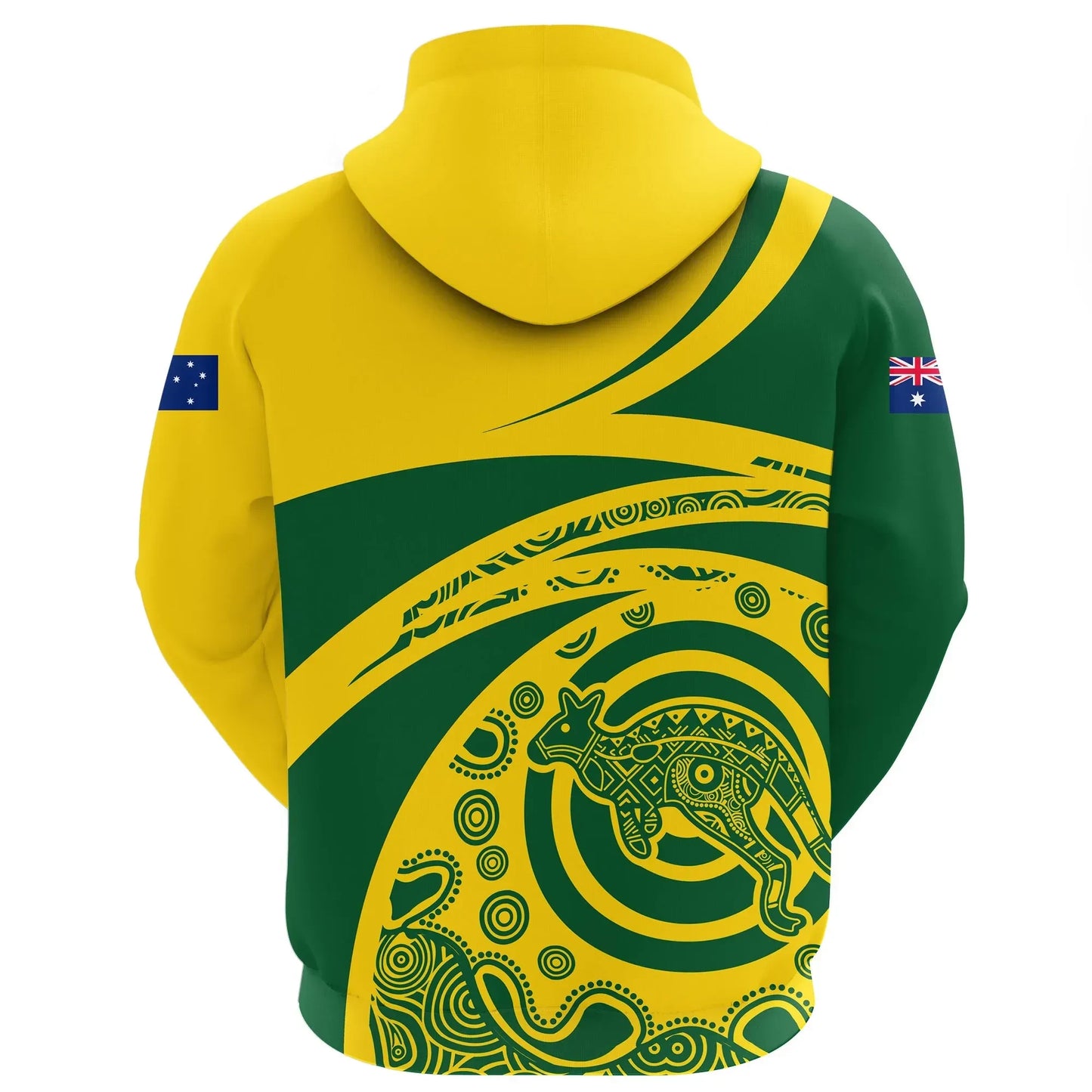 Australia Hoodie Kangaroo Unisex Printed Zip Hoodie