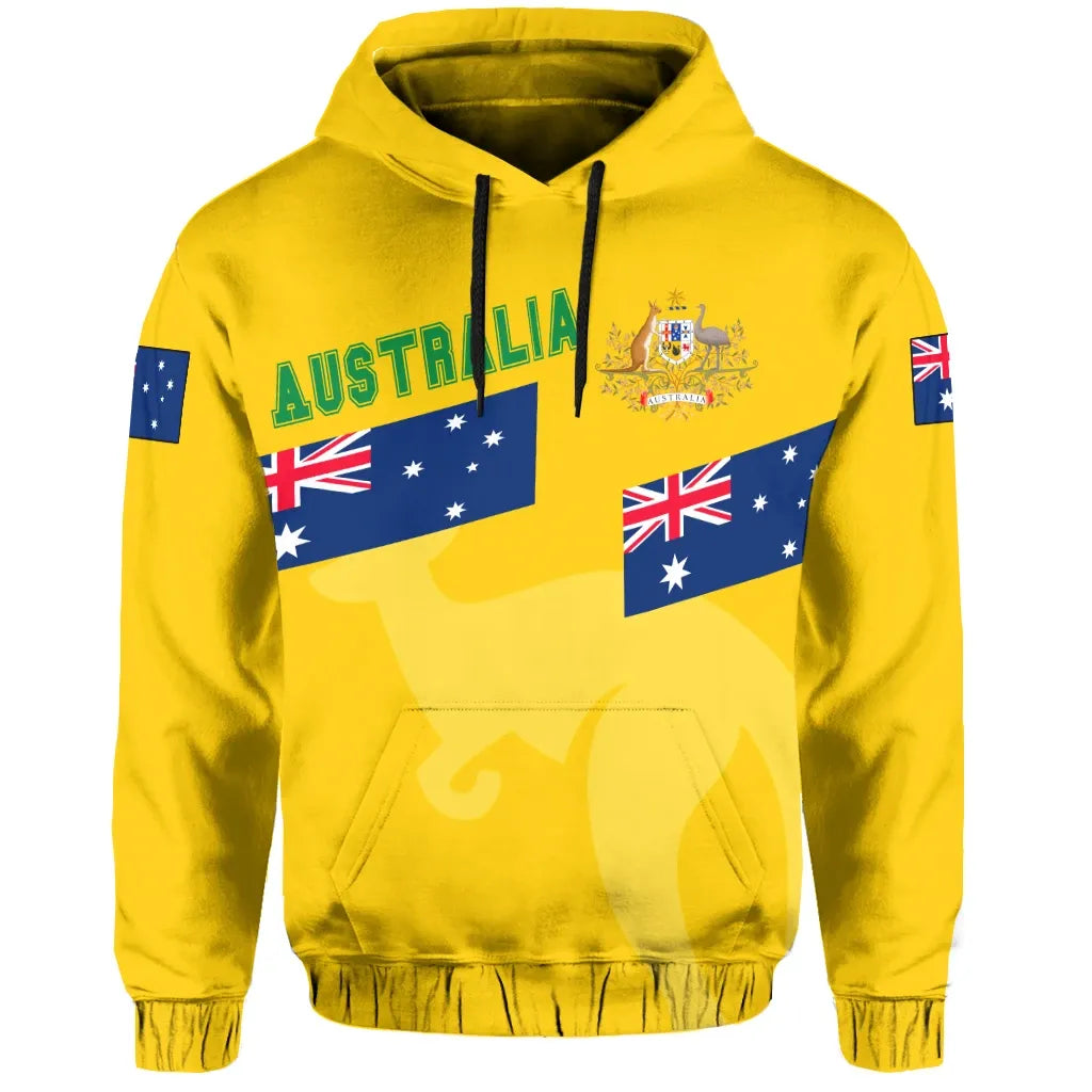 Australia Hoodie Aslant Version