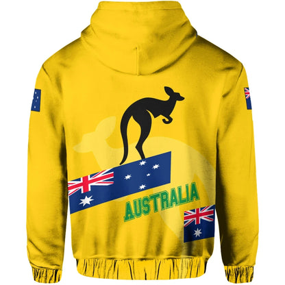 Australia Hoodie Aslant Version