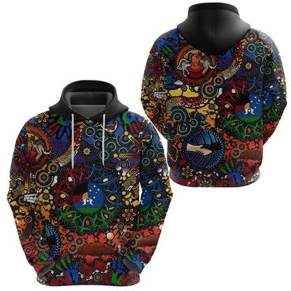 Australia Naidoc Week 2021 Hoodie Indigenous Be Proud