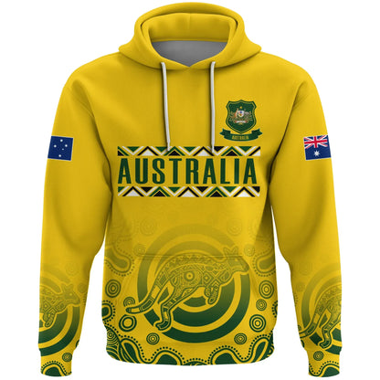 Australia All Over Hoodie, Australia Sport Rugby Indigenous Aboriginal