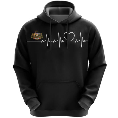 Australia Hoodie Heartbeat Women'S/Men'S