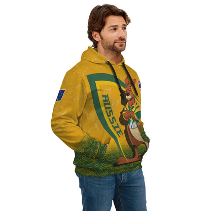 Australia Hoodie Rugby Kangaroo