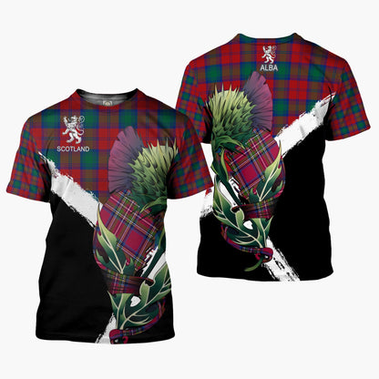 Printivon Fotheringham Clan T Shirt Scottish Thistle Gift