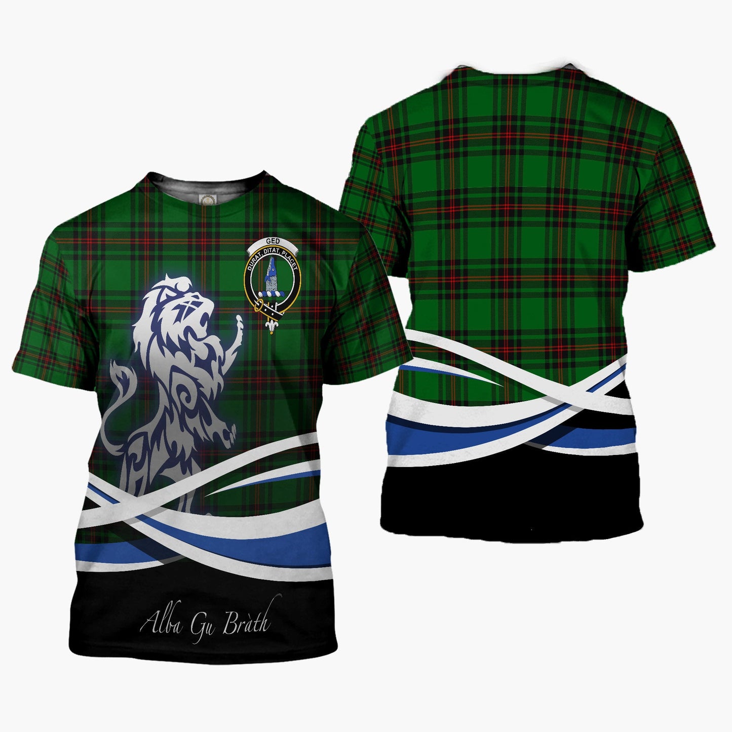 Printivon Ged Clan Crest Alba Gu Brath T Shirt Scotland Gift