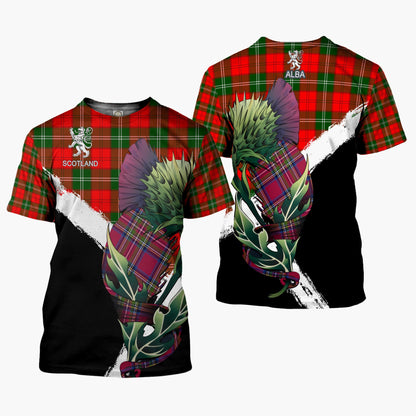 Printivon Gartshore Clan T Shirt Scottish Thistle Gift