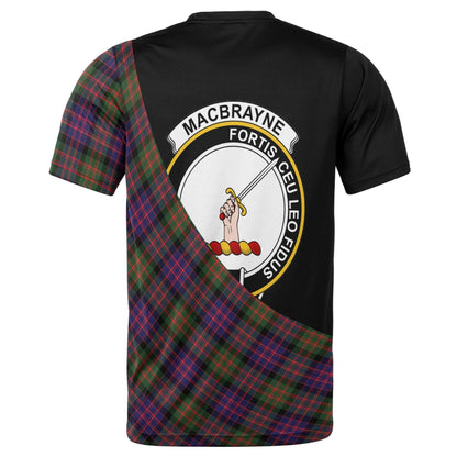 Printivon MacBrayne Clan Tartan with Kilt Design Personalized Tee Shirt Scotland Gift For Mom and Dad