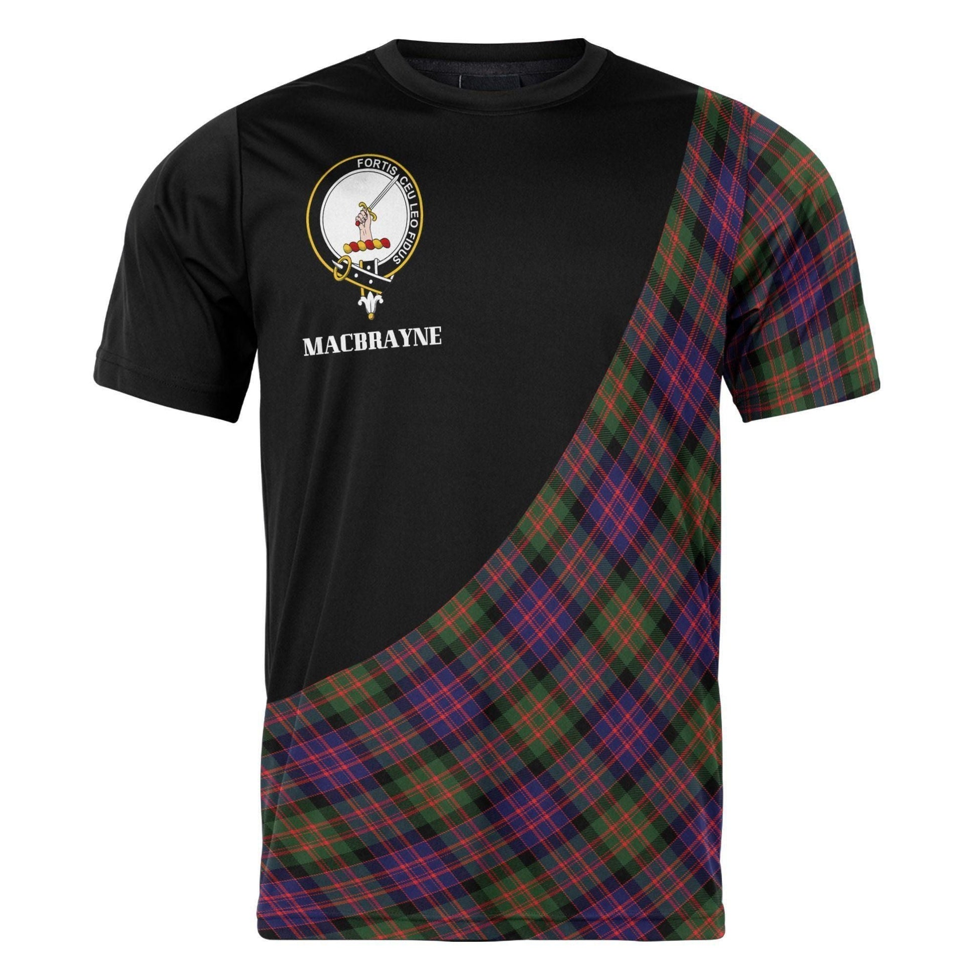 Printivon MacBrayne Clan Tartan with Kilt Design Personalized Tee Shirt Scotland Gift For Mom and Dad