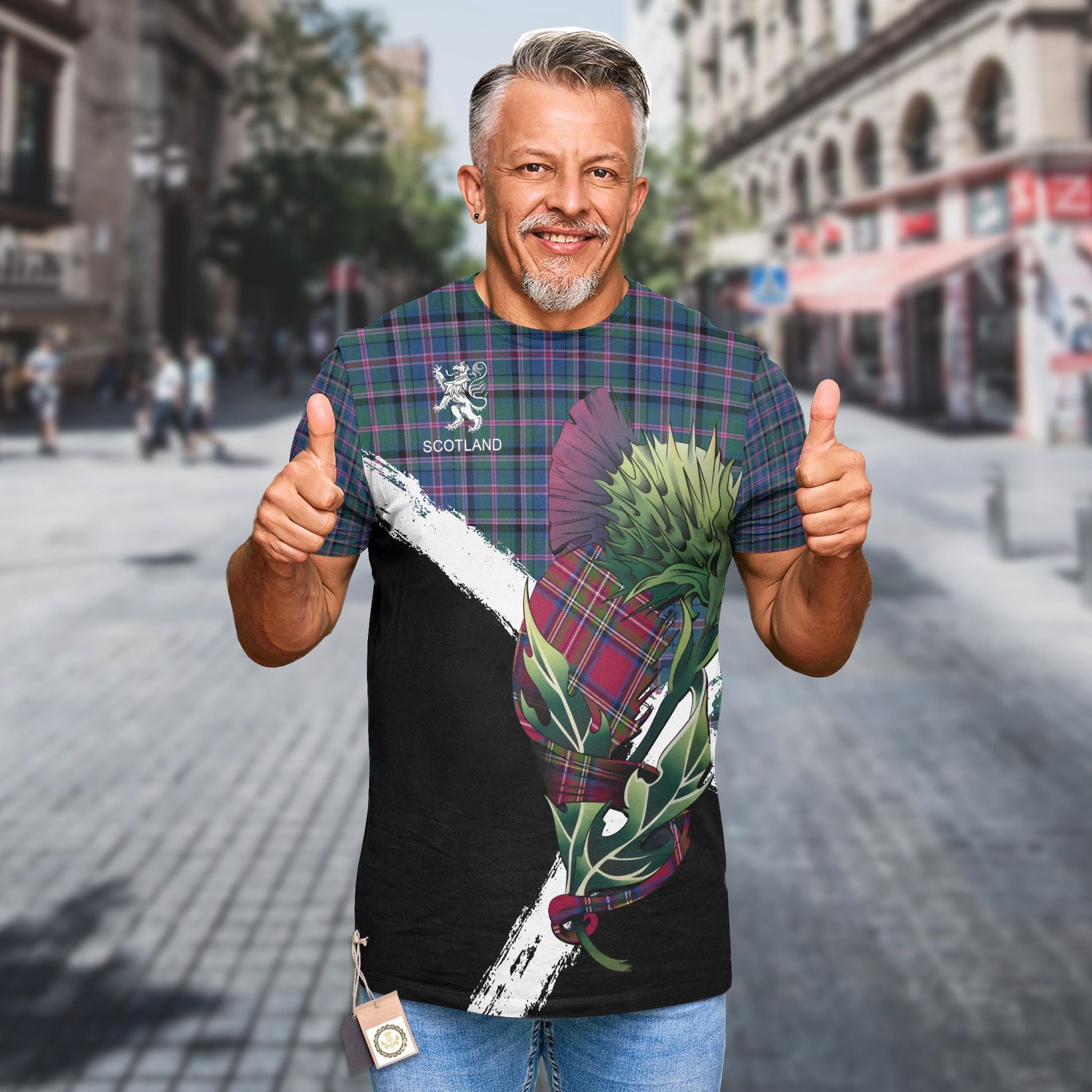 Printivon Cooper Clan T Shirt Scottish Thistle Gift