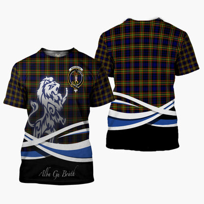 Printivon MacLellan Clan Crest Alba Gu Brath T Shirt Scotland Gift