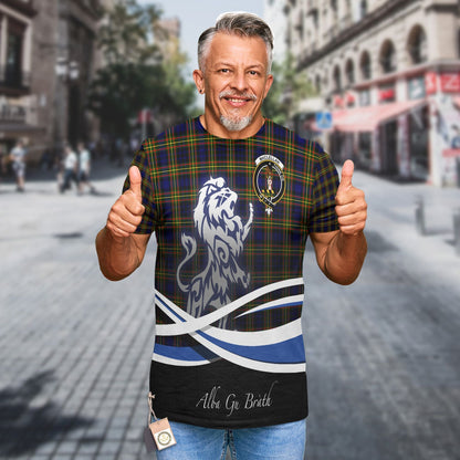 Printivon MacLellan Clan Crest Alba Gu Brath T Shirt Scotland Gift