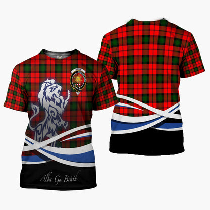 Printivon Kerr Clan Crest Alba Gu Brath T Shirt Scotland Gift