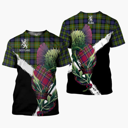Printivon Ferguson Clan T Shirt Scottish Thistle Gift