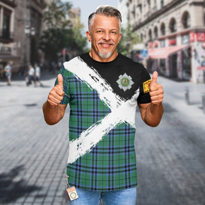 Printivon Keith Clan T Shirt Scotland Coat Of Arms Tartan Pattern