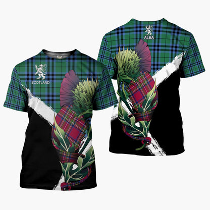 Printivon Keith Clan T Shirt Scottish Thistle Gift