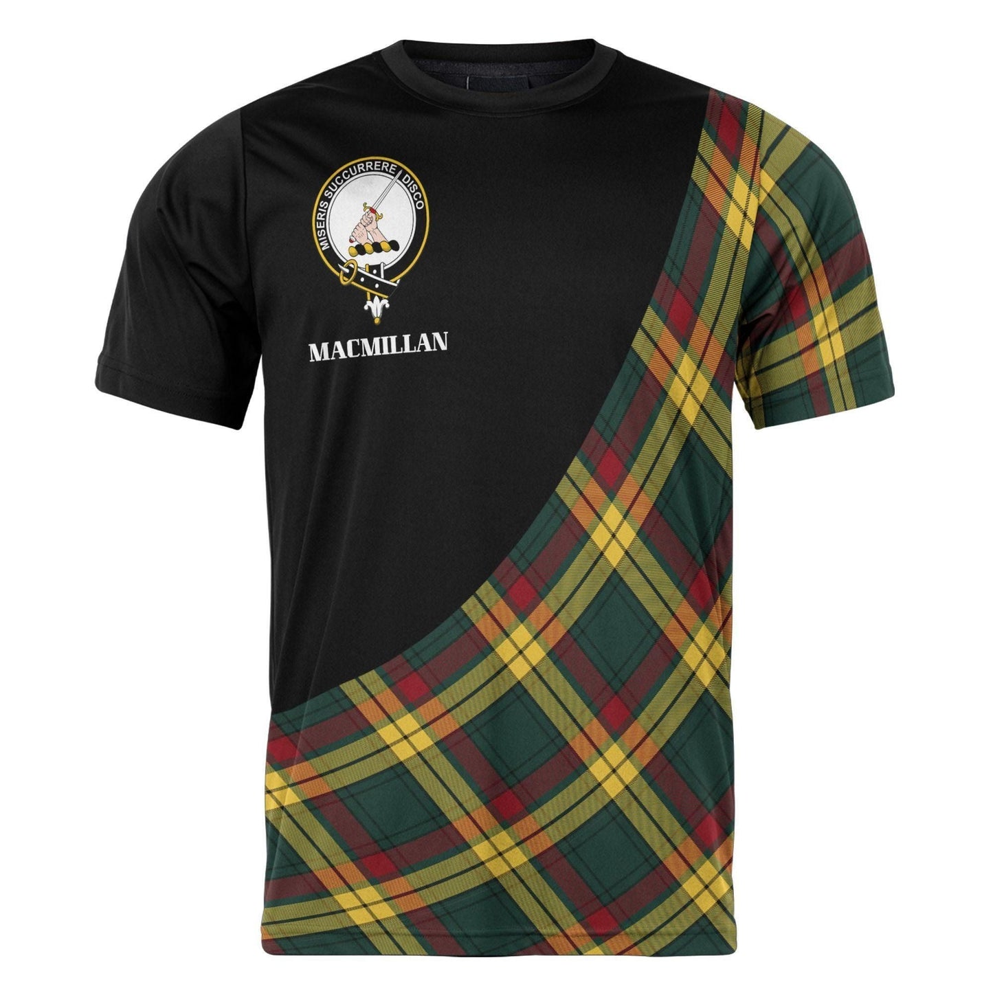 Printivon MacMillan Clan Tartan with Kilt Design Personalized Tee Shirt Scotland Gift For Mom and Dad