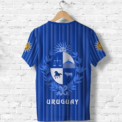Uruguay Coat of Arms T Shirt Sporty