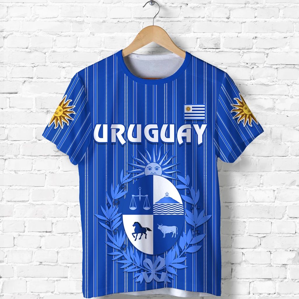Uruguay Coat of Arms T Shirt Sporty