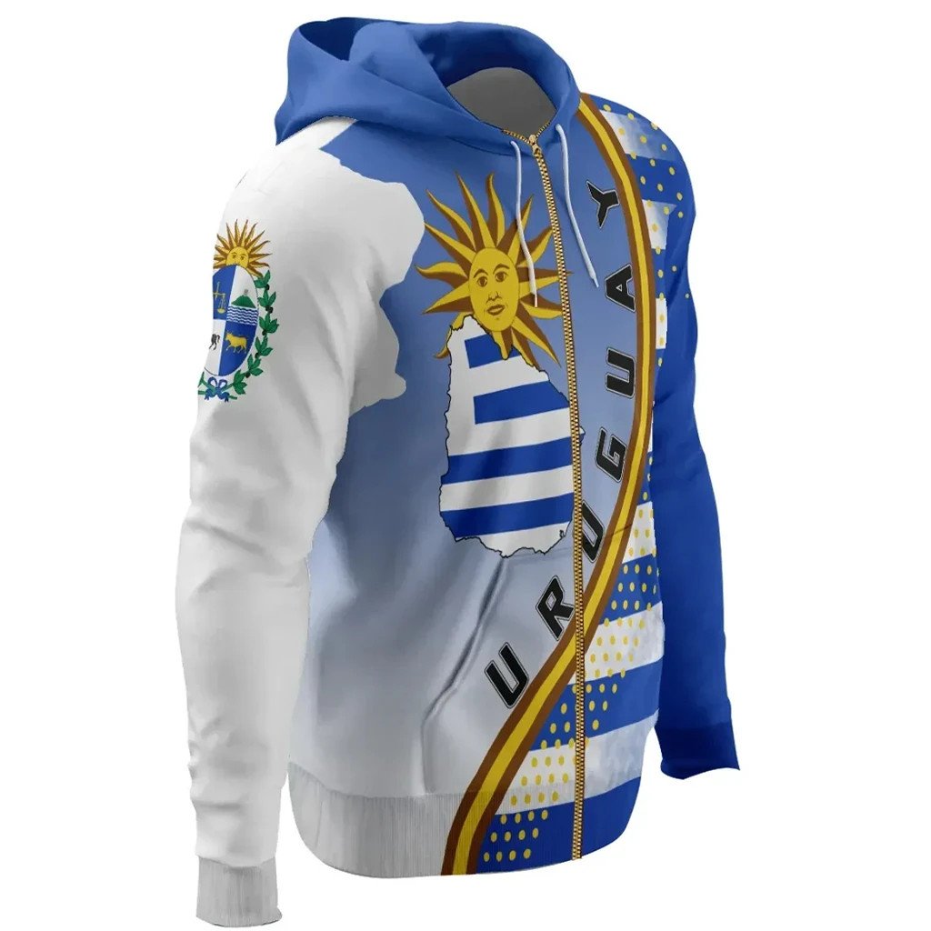 Uruguay Zip Hoodie Thousand Sunny Generation