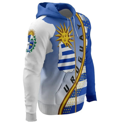 Uruguay Zip Hoodie Thousand Sunny Generation