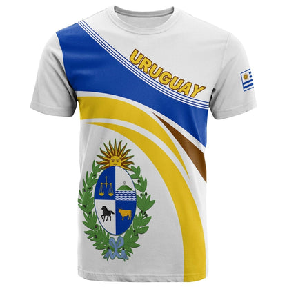 Uruguay T Shirt Coat of Arms