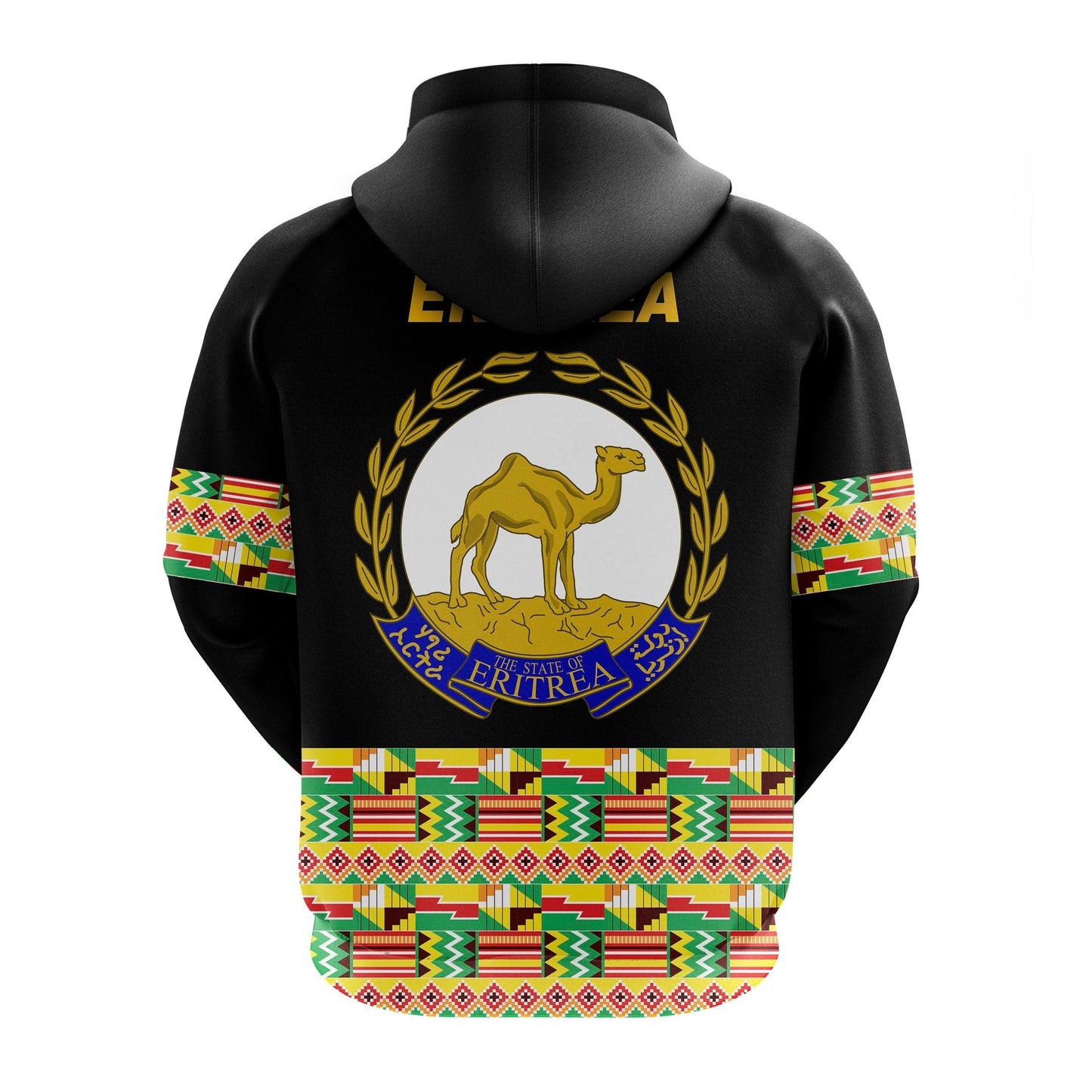 Eritrea Zip Hoodie Mix Eritrea Cross