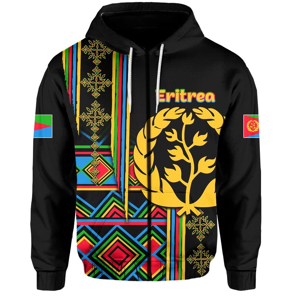 Eritrea Zip Hoodie Tilet