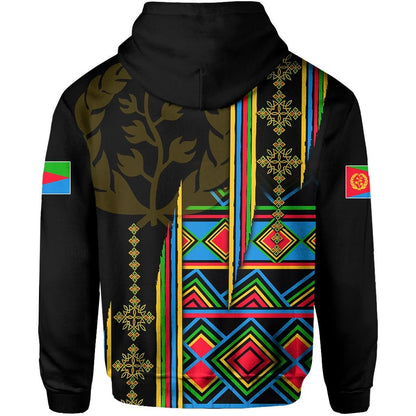 Eritrea Zip Hoodie Tilet
