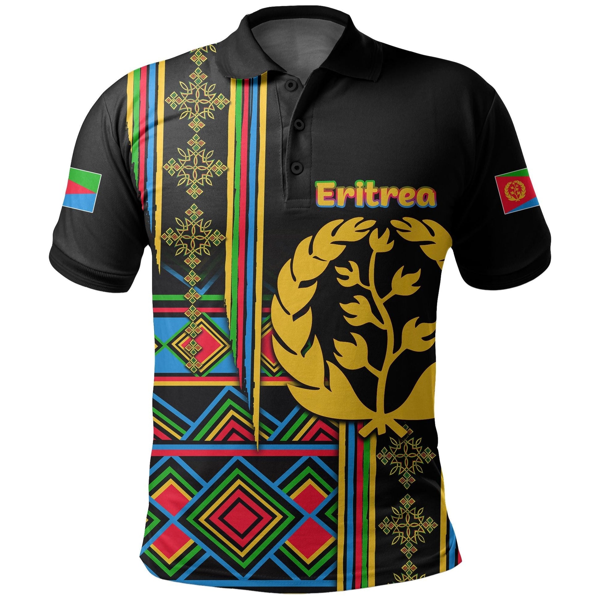 Eritrea Polo Shirt Tilet