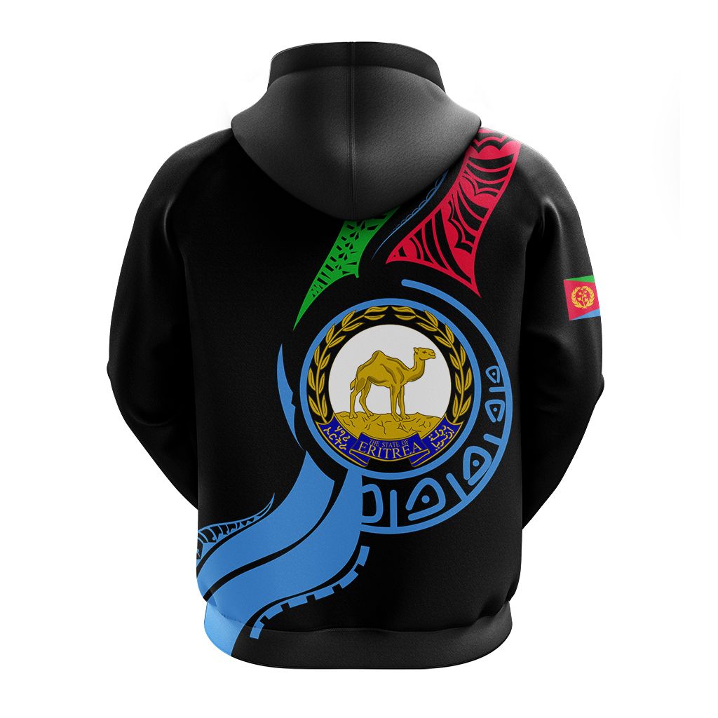 Eritrea Zip Up Hoodie Pride Style