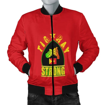 Jacket - Tigray Strong (Red) Bomber Jacket
