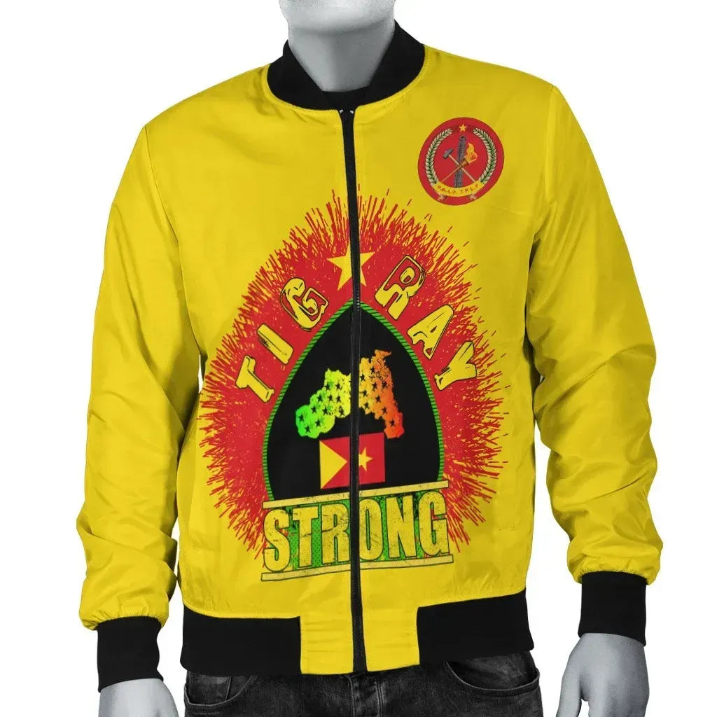 Jacket - Tigray Strong (Yellow) Bomber Jacket