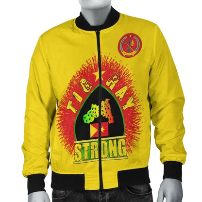 Jacket - Tigray Strong (Yellow) Bomber Jacket