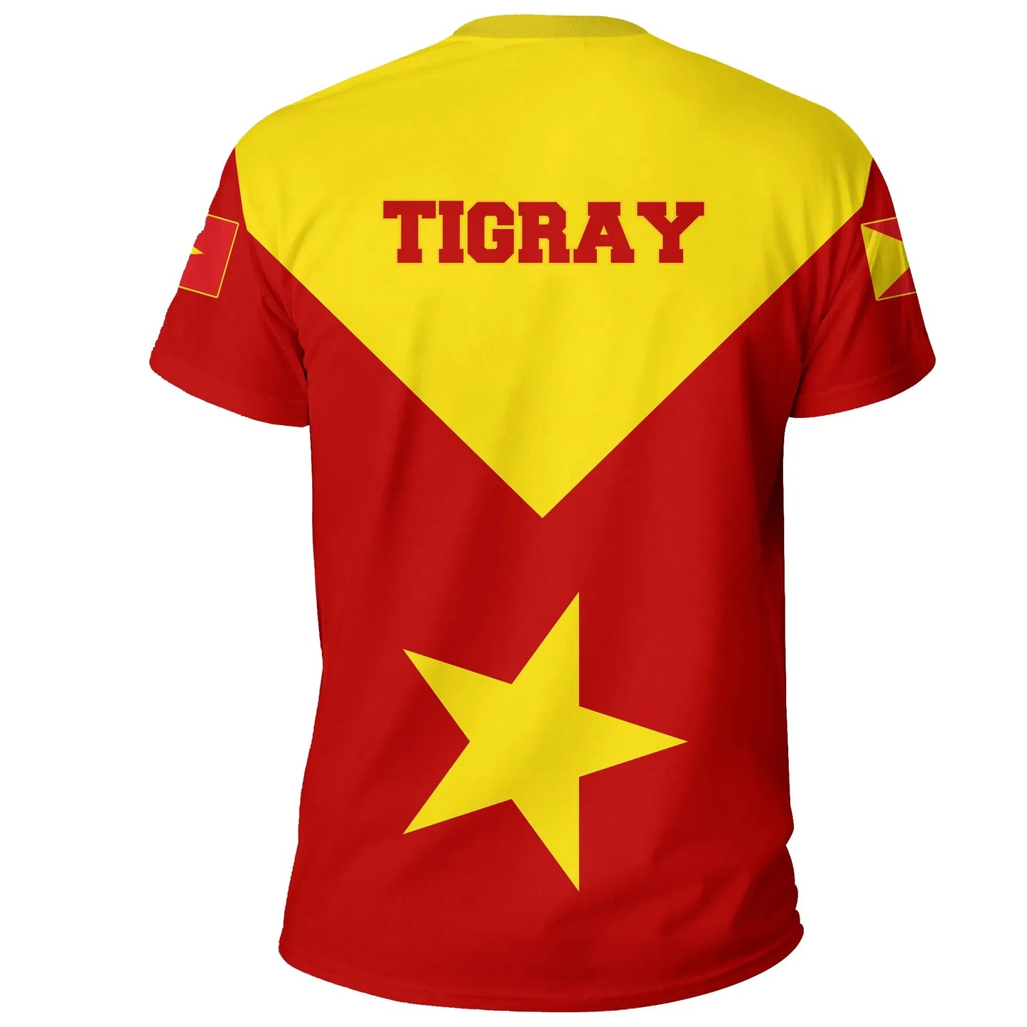 T-shirt - Tigray Flag Proud Red T-shirt