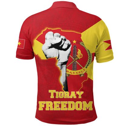 Polo Shirt - Tigray Women Freedom Polo Shirt