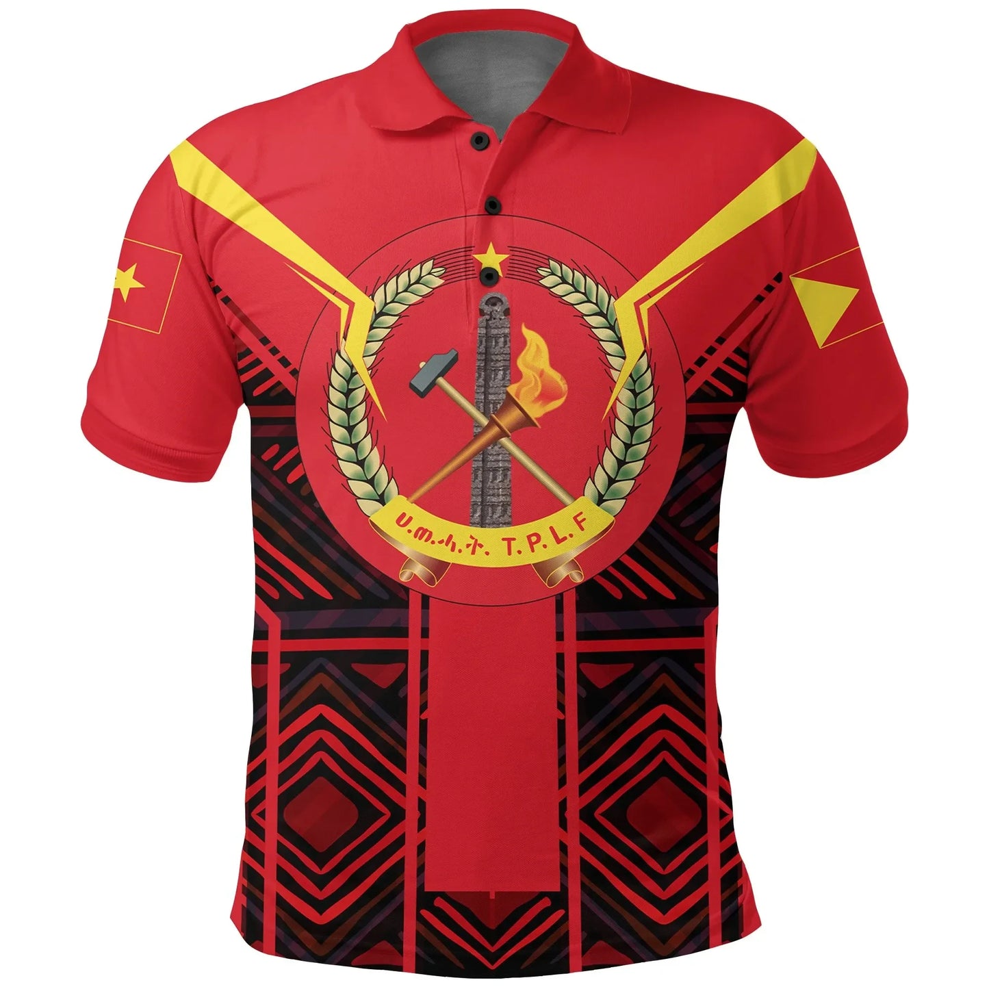 Polo Shirt - Tigray Coat Of Arms New Polo Shirt