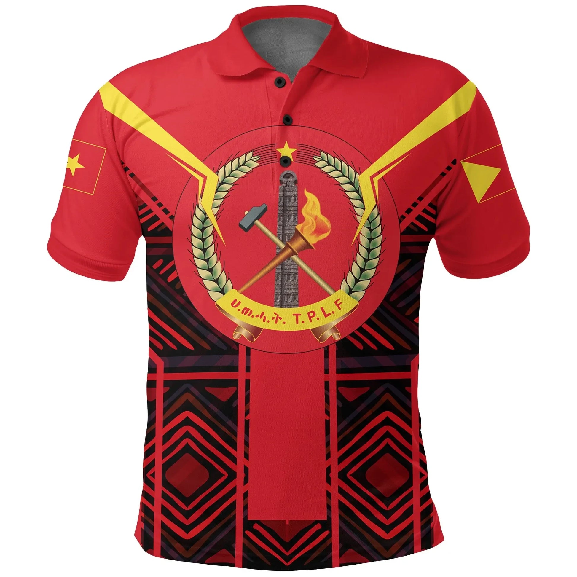 Polo Shirt - Tigray Coat Of Arms New Polo Shirt