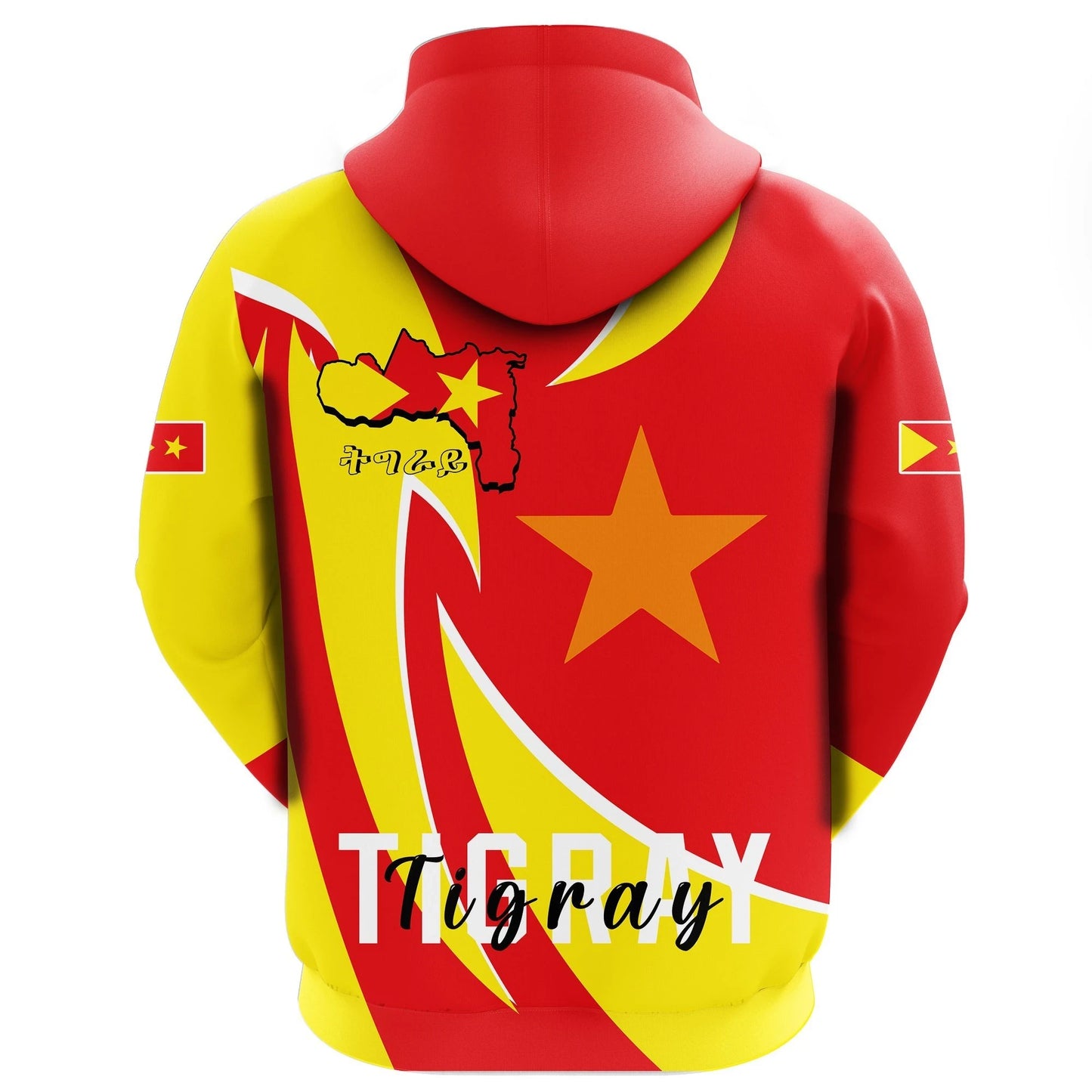 Zip Hoodie Tigray In My Heart Simple Style Zip Hoodie