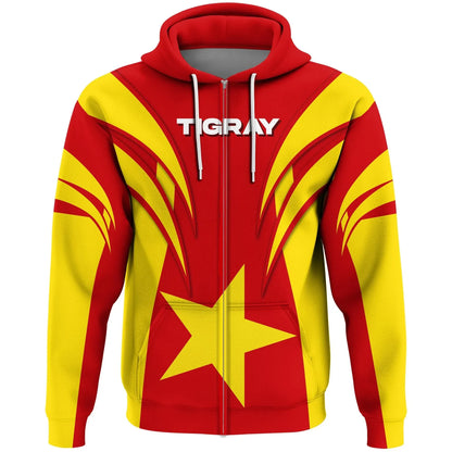 Zip Hoodie Tigray Love Tigray Zip Hoodie