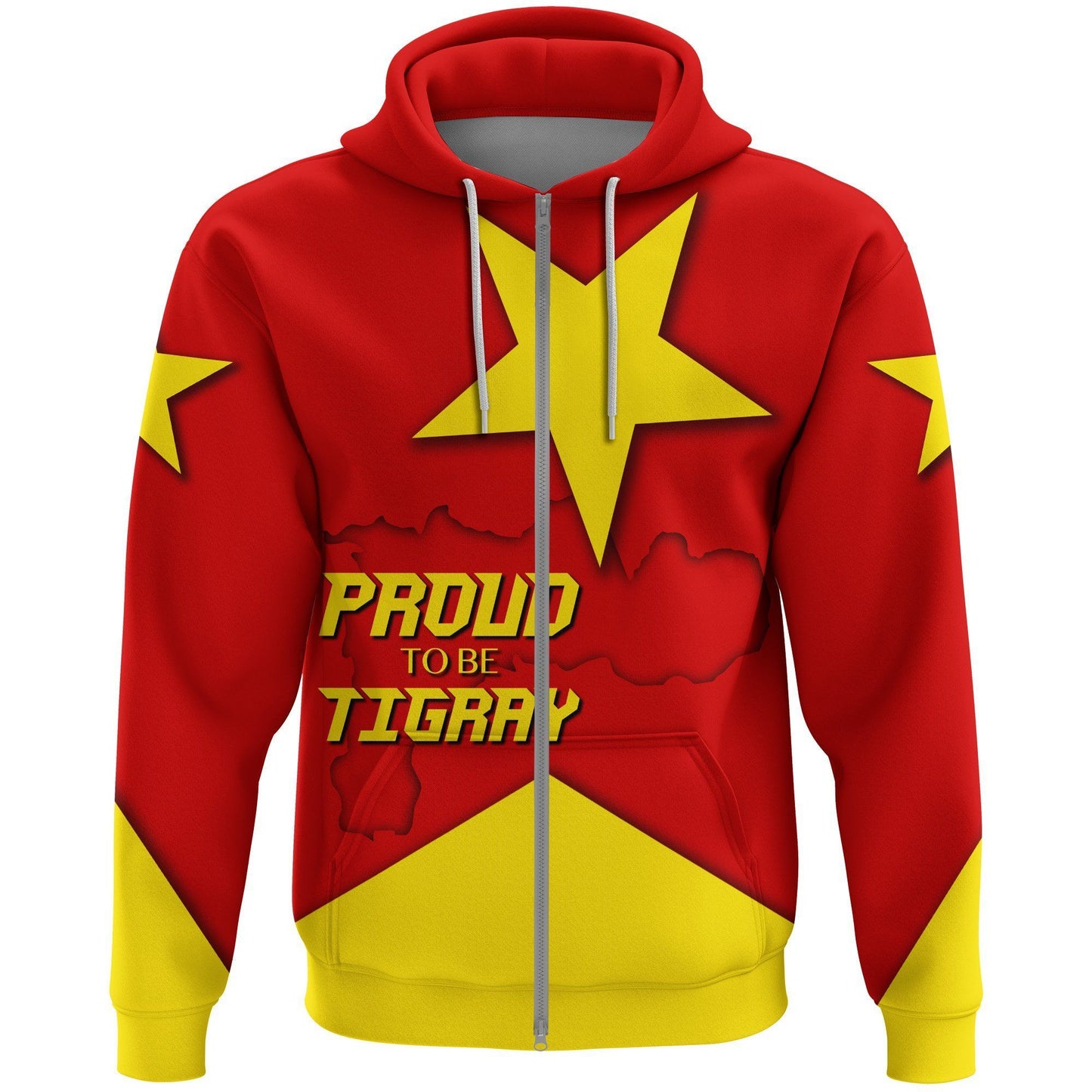 Zip Hoodie Proud To Be Tigray Zip Hoodie