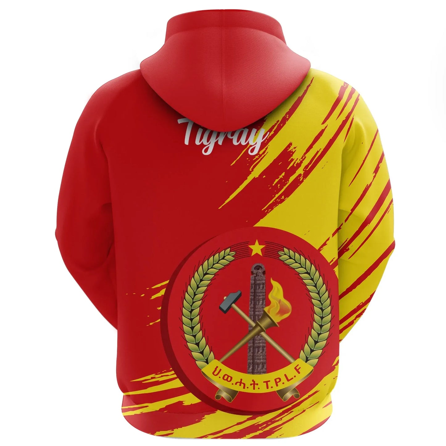 Zip Hoodie Tigray In My Heart Flag Red Zip Hoodie
