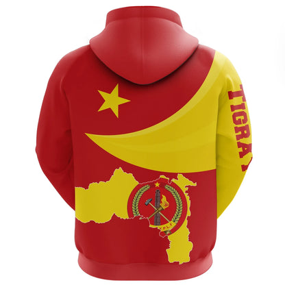Zip Hoodie Tigray Coat Of Arms Flag Lion Ver 06 Zip Hoodie
