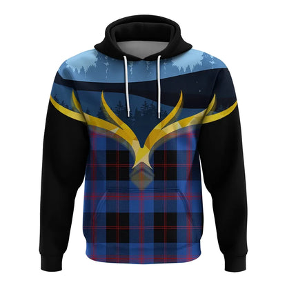 Printivon Maule Clan Night Of Deer Hoodie
