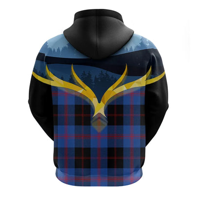 Printivon Maule Clan Night Of Deer Hoodie