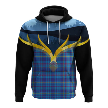 Printivon Mercer Modern Clan Night Of Deer Hoodie