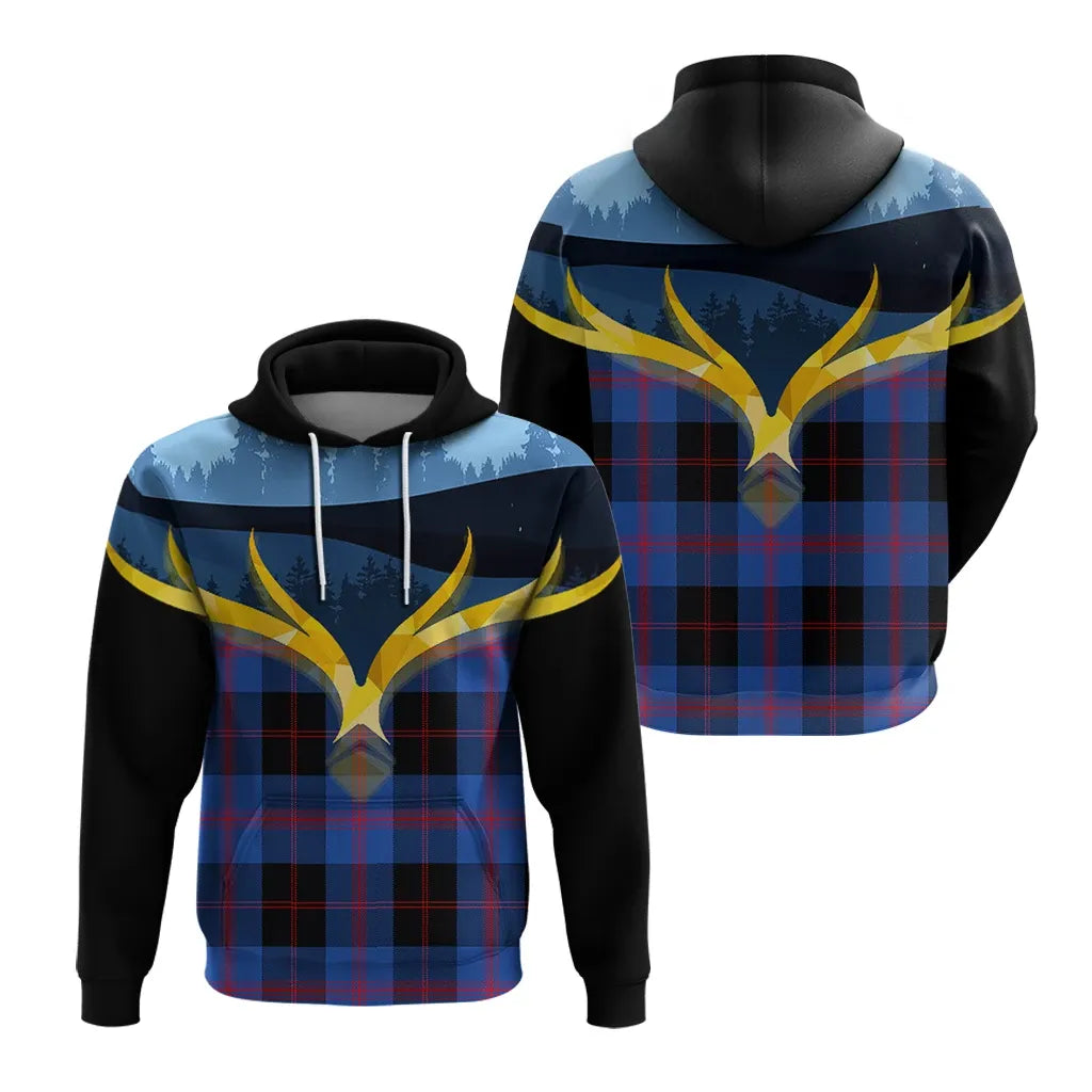 Printivon Maule Clan Night Of Deer Hoodie