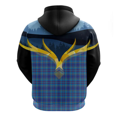 Printivon Mercer Modern Clan Night Of Deer Hoodie