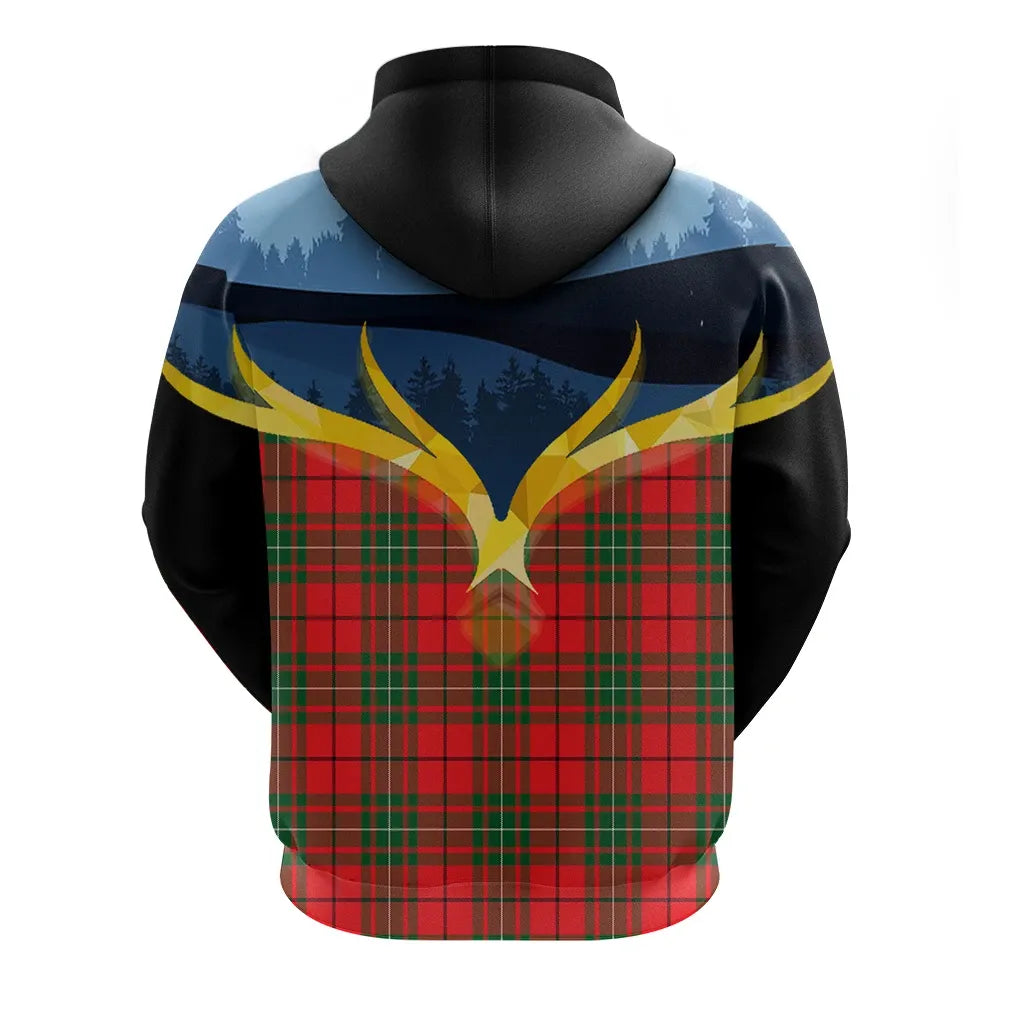 Printivon Macaulay Modern Clan Night Of Deer Hoodie